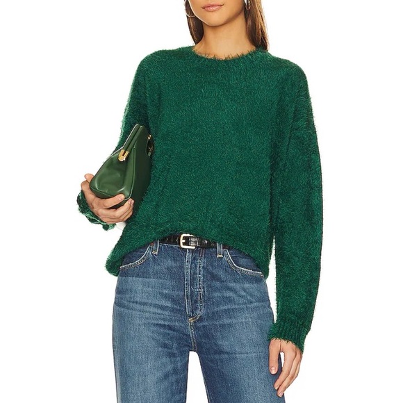 Show Me Your MuMu Sweaters - Show Me Your MuMu Emerald Green Feel Good Sweater Size M
